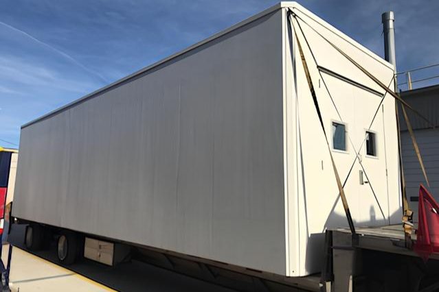 Fiberglass Shelter for Corrosive Environments