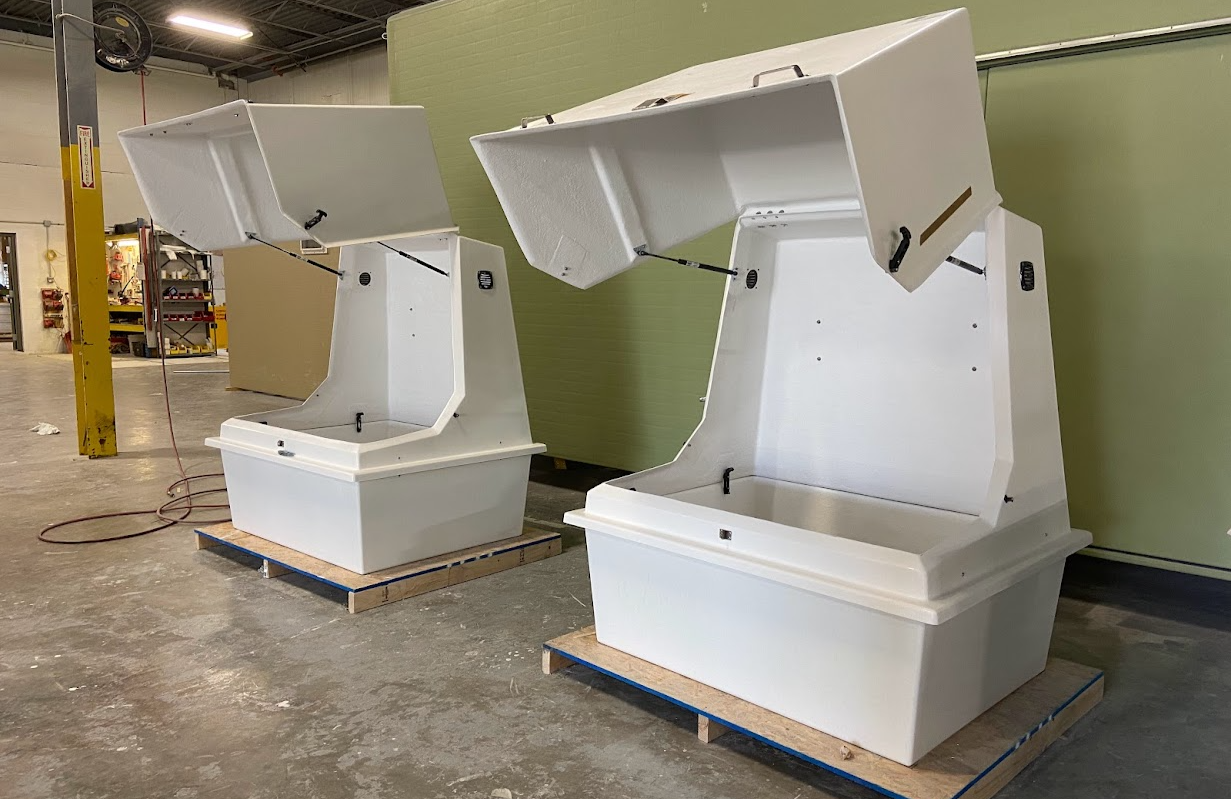 Fiberglass Cabinets For Natural Gas Instrumentation Package