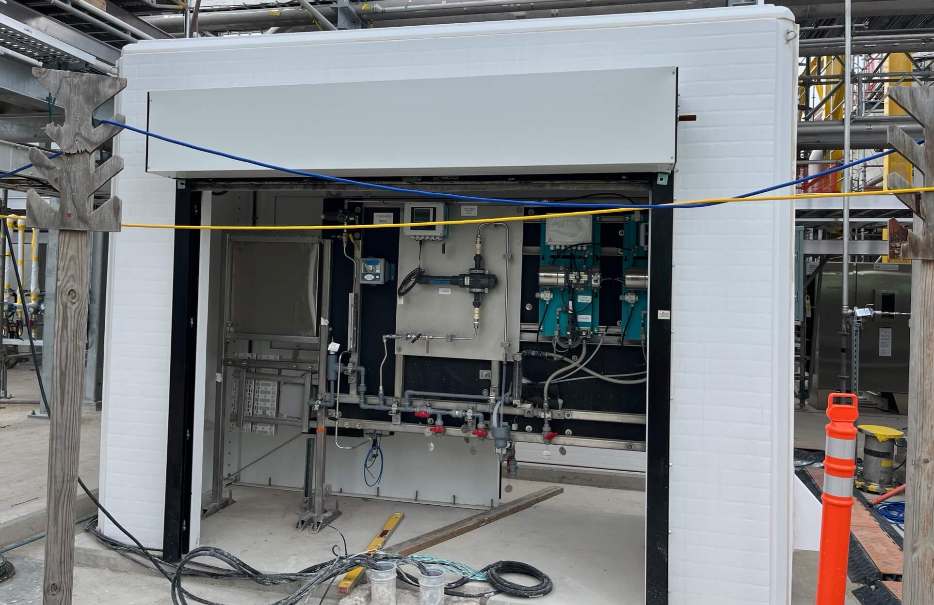 Fiberglass Protection For Industrial Water Reclamation Systems
