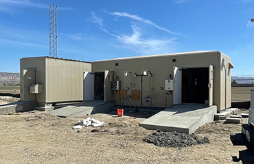 Two-Room Chemical Feed Building with Secondary Containment