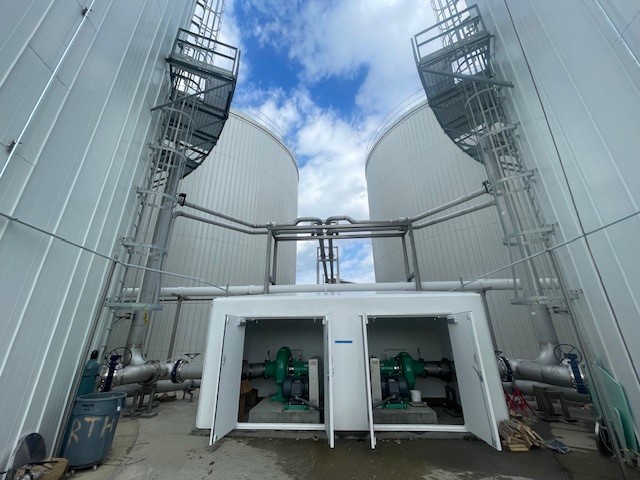 Pumping Equipment Shelter in Landfill