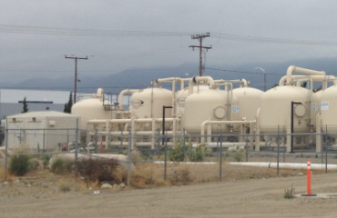 Pump house for a superfund site.