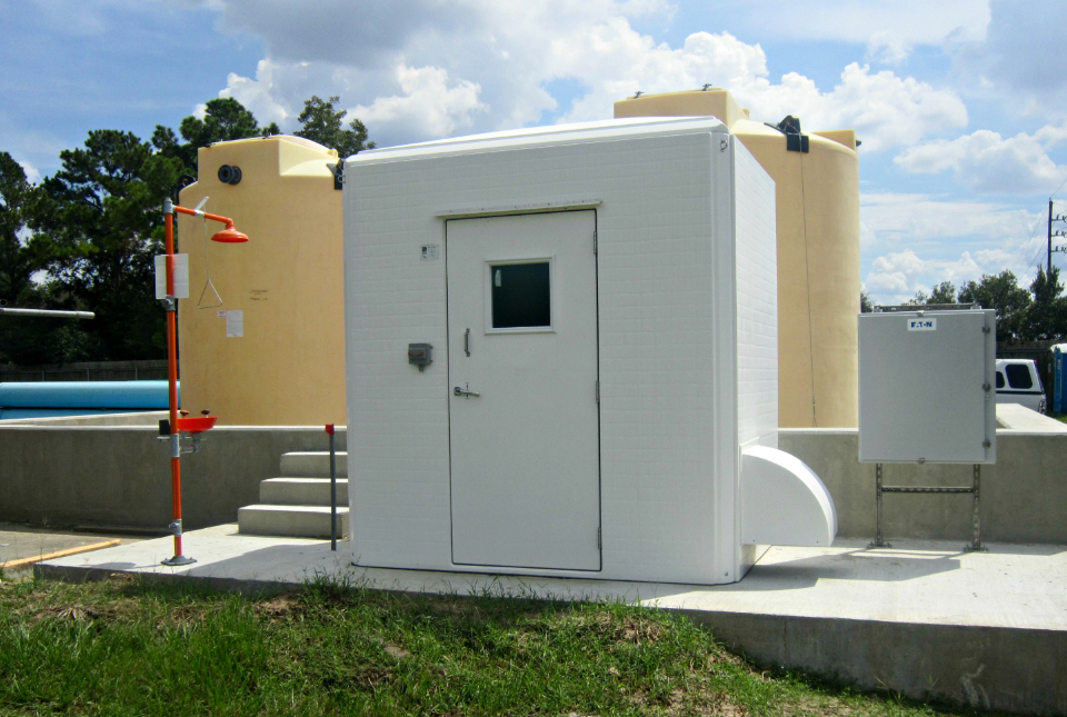 Water & Wastewater Industry  Shelter Works Fiberglass Shelters